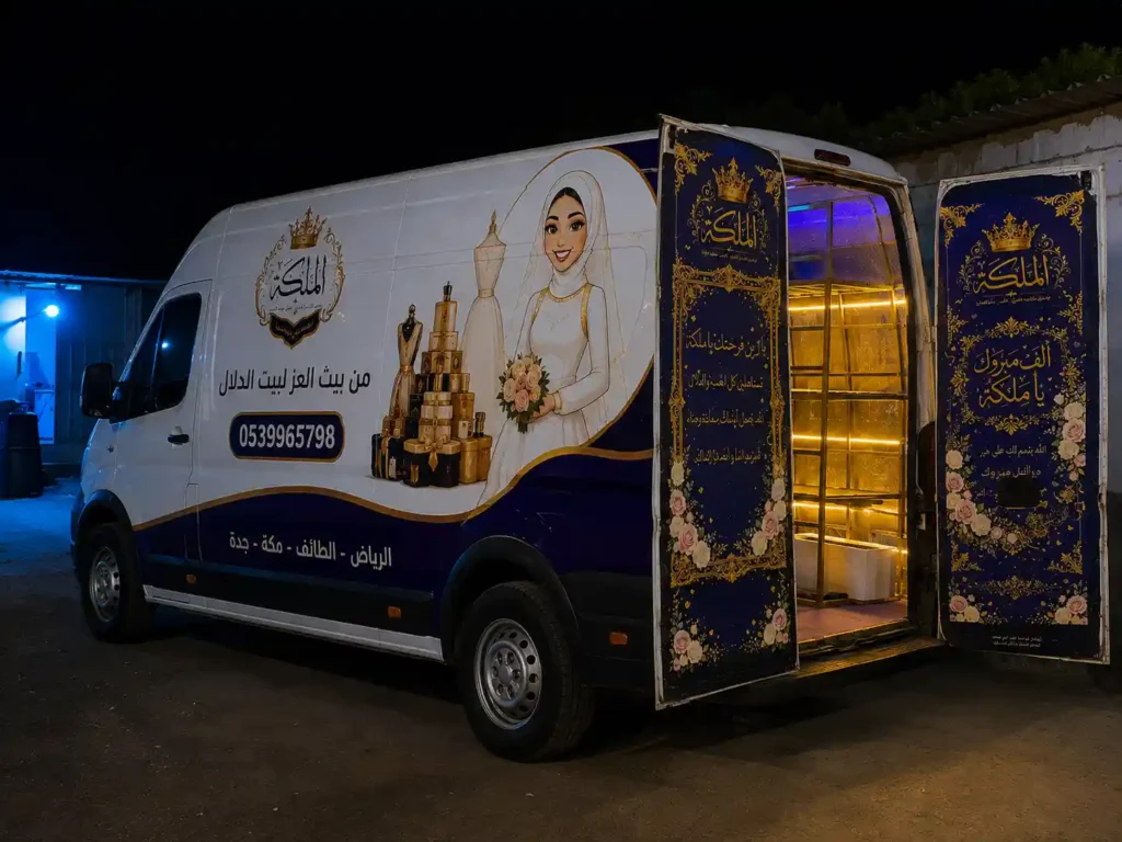 سيارة توصيل دبش عروس