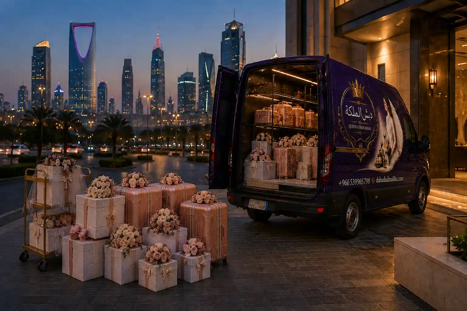 نقل دبش العروس الرياض